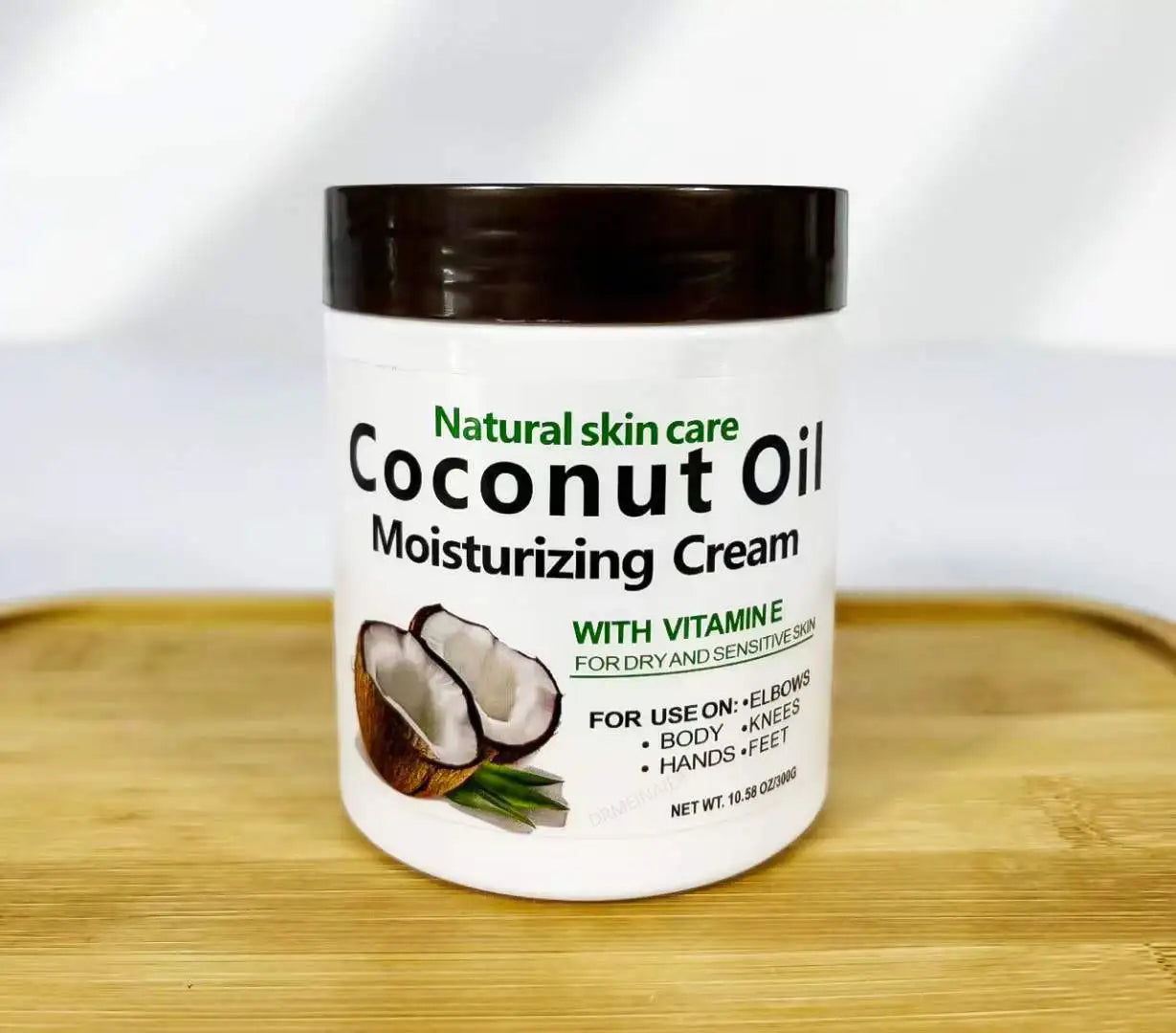 Natural Skin Care Coconut Oil Moisturizing Cream 300g | Shop at CC Hair & Beauty UK