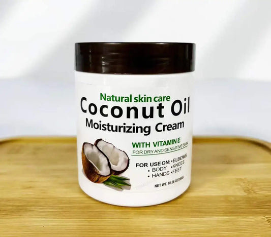 Natural Skin Care Coconut Oil Moisturizing Cream 300g | Shop at CC Hair & Beauty UK