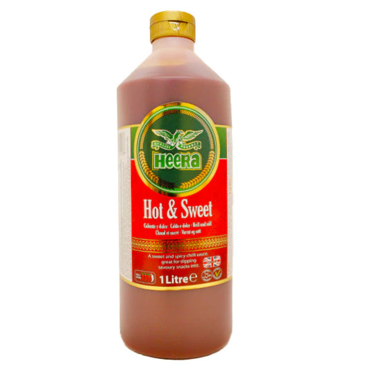 Heera Hot & Sweet Sauce 1L