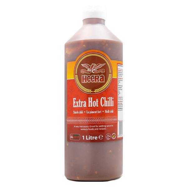 Heera Extra Hot Chilli Sauce 1L