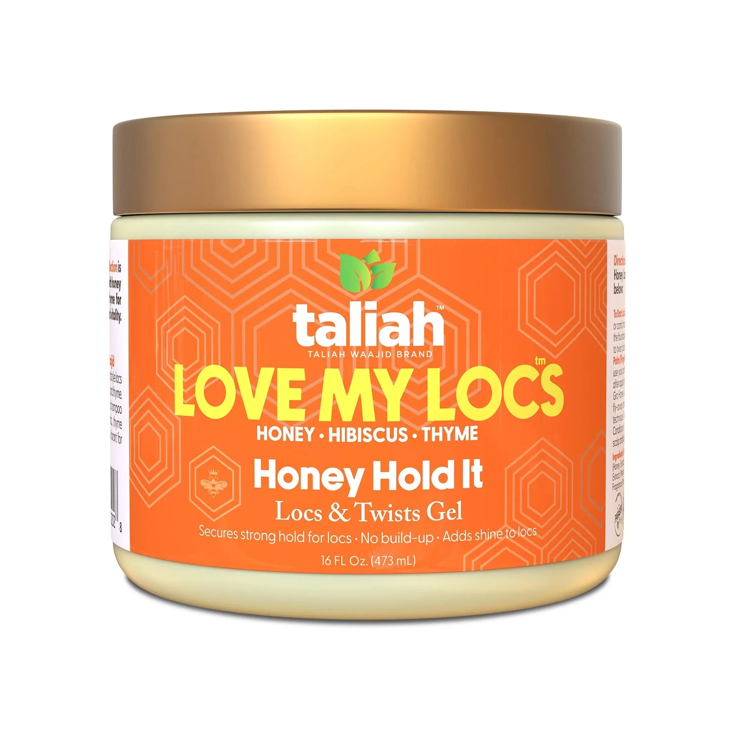 Taliah Wajid Love My Locs Honey Hold It Locs & Twists Gel 16oz | Shop at CC Hair & Beauty UK