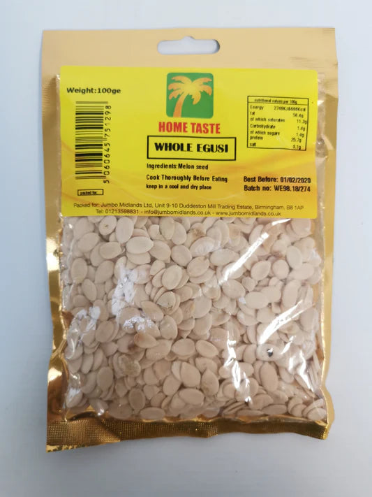 Home Taste Whole Egusi 100g