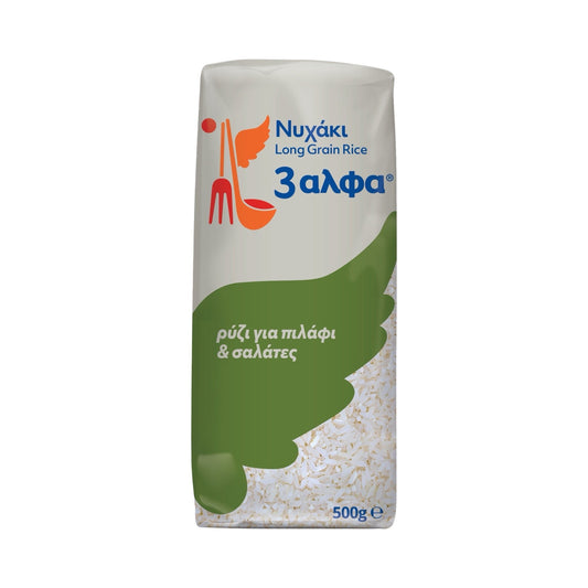 3 Alfa Long Grain Rice 500g