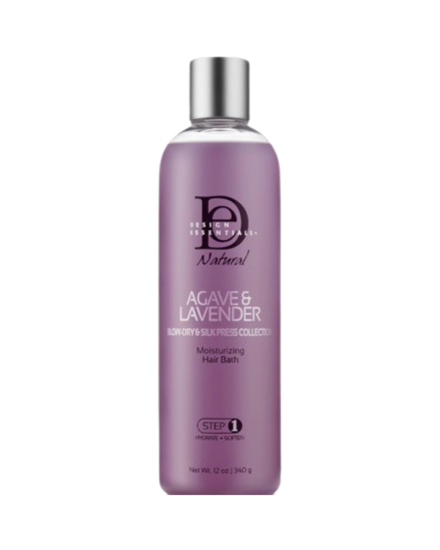 Design Essential Natural Agave & Lavender Moisturising Hair Bath - 12 Oz - product detail | CC Hair & Beauty
