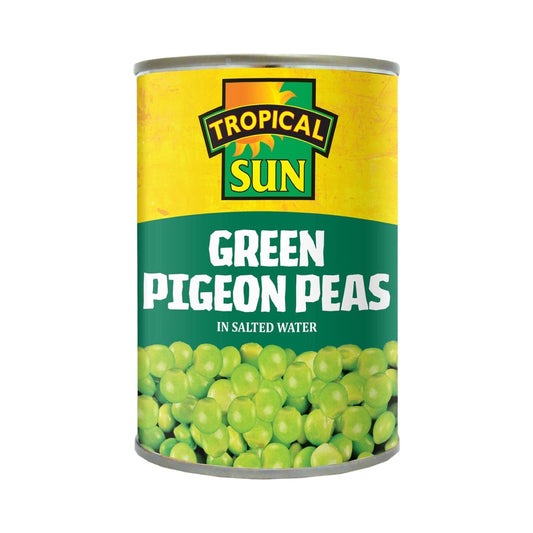 Tropical Sun Green Pigeon Beans 425G