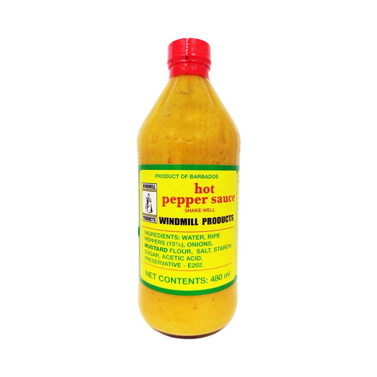 Windmill Products Hot Pepper Sauce 480ml