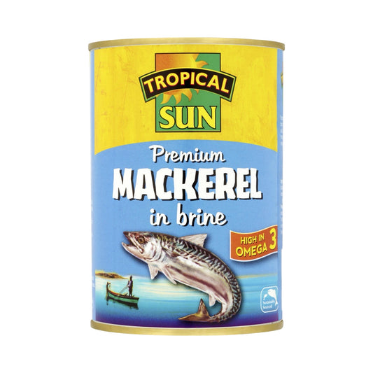 Tropical Sun Mackerel In Brine 400G