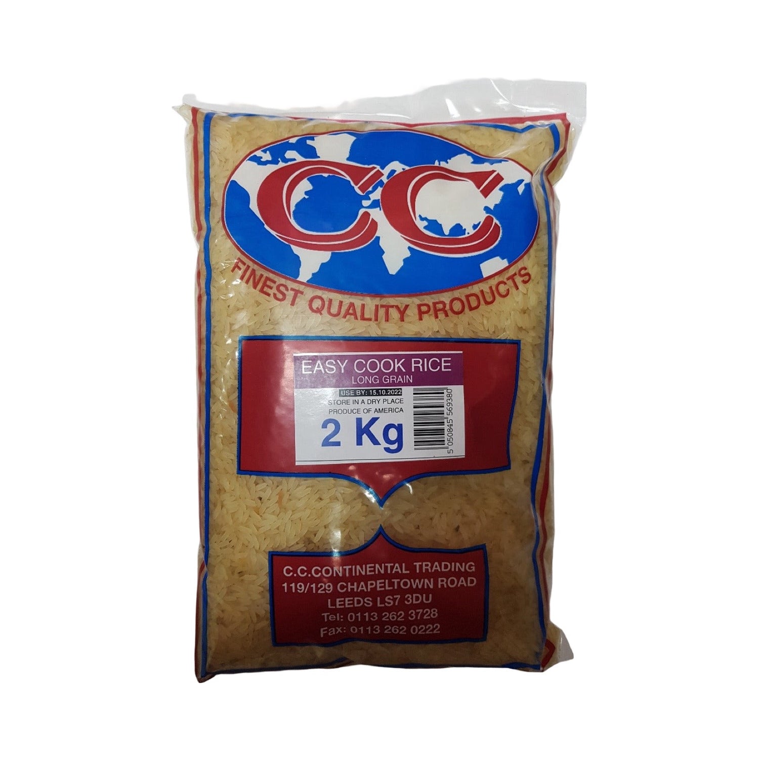 Cl Plus Rice CC Easy Cook Long Grain Rice 2kg – cccontinentalsuperstore