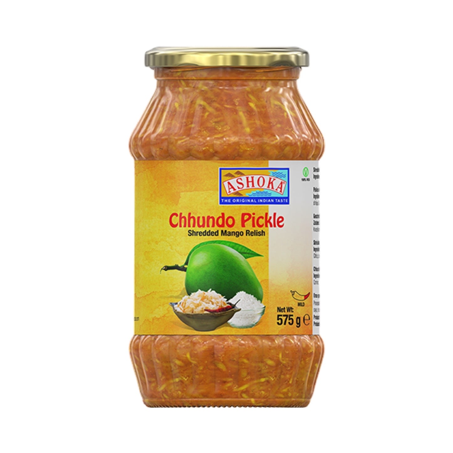 Ashoka Shredded Mango Pickles (Chundo) 575g