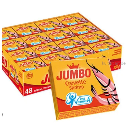 Jumbo Crevette Shrimp 48 X Cubes 480g