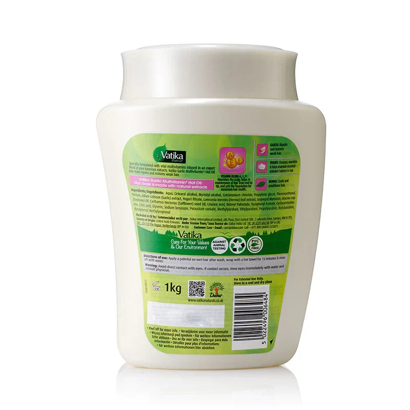 Vatika Naturals Garlic Deep Conditioning Hair Mask (1kg) - view 2