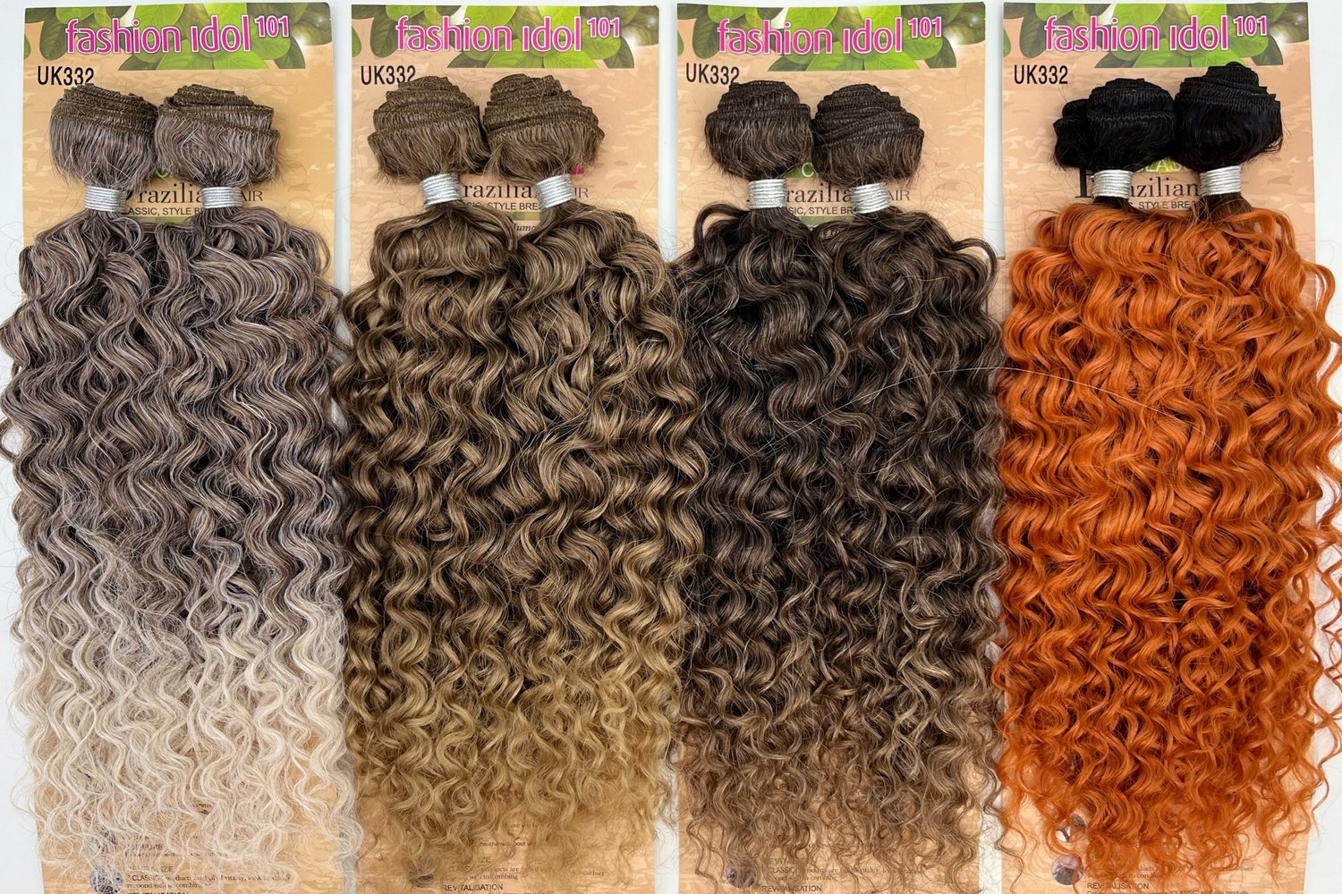 Sleek Ivory Weave Springy, Ringlet Curl 18" - view 2