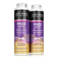 John Frieda Frizz Ease Duo 2x Shampoo & 2x Conditioner, 500ml | CC Hair & Beauty UK