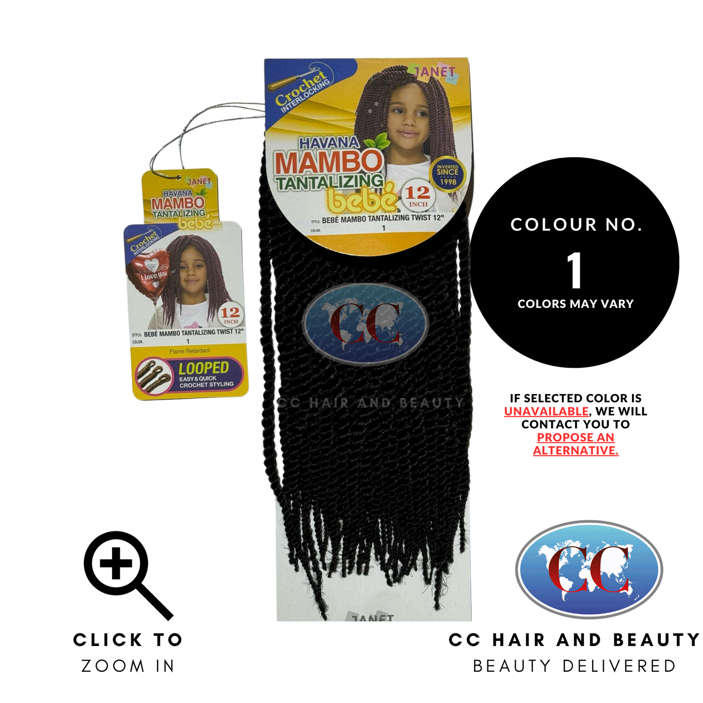 Janet Bebe Mambo Tantalizing Twist Braid 12" - view 5