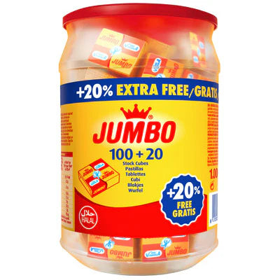 Jumbo Stock Seasoning Cubes 100 + 20 1200g
