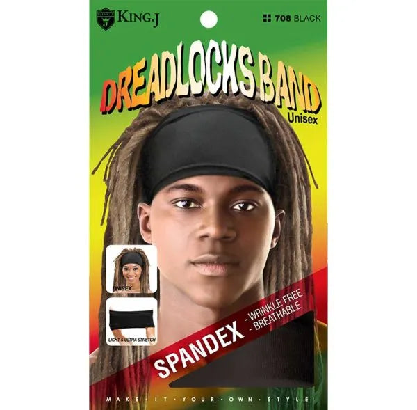 King.J Unisex Spandex Dreadlocks Band - product detail | CC Hair & Beauty