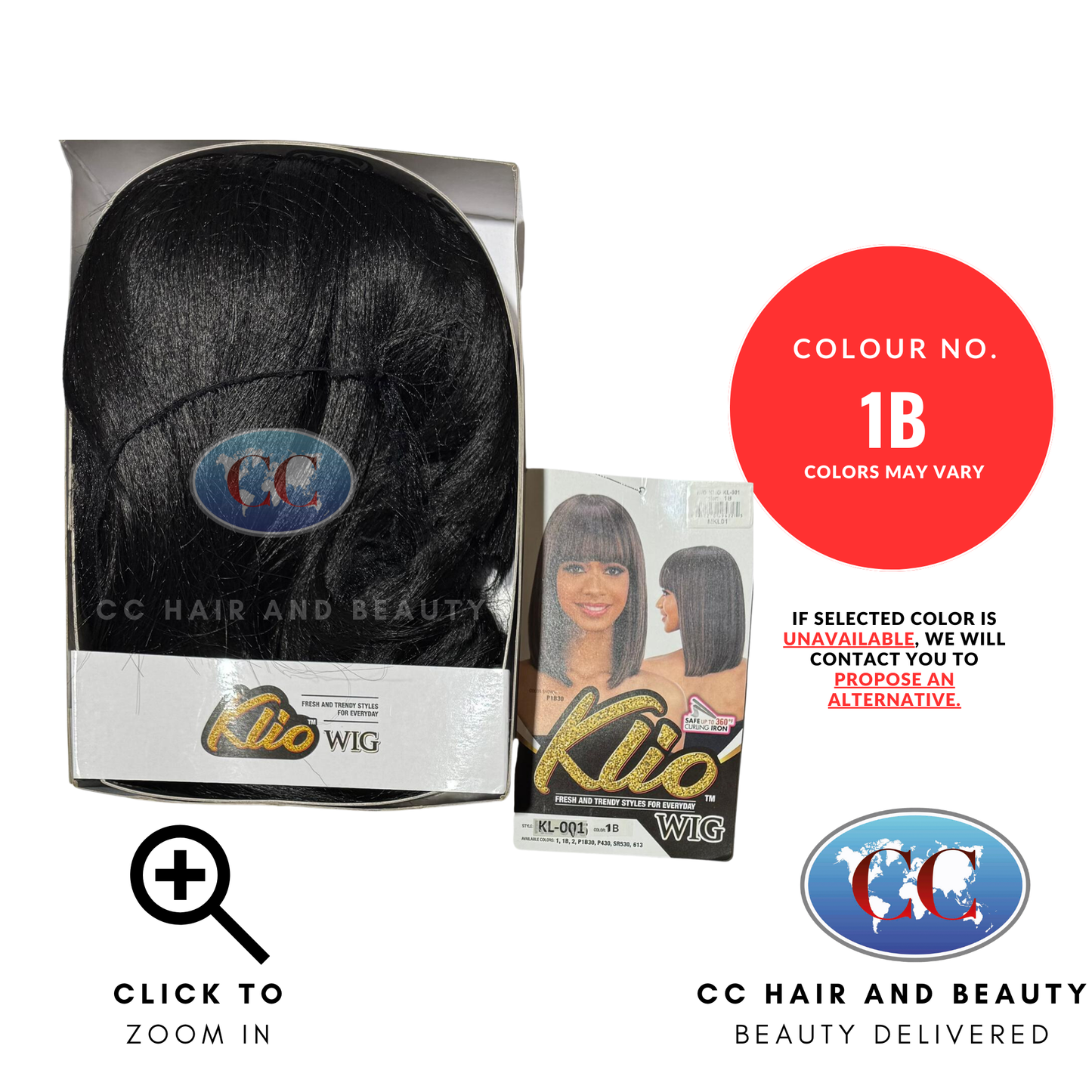 Klio Synthetic Hair Premium Wig - Kl-001 | CC Hair & Beauty UK