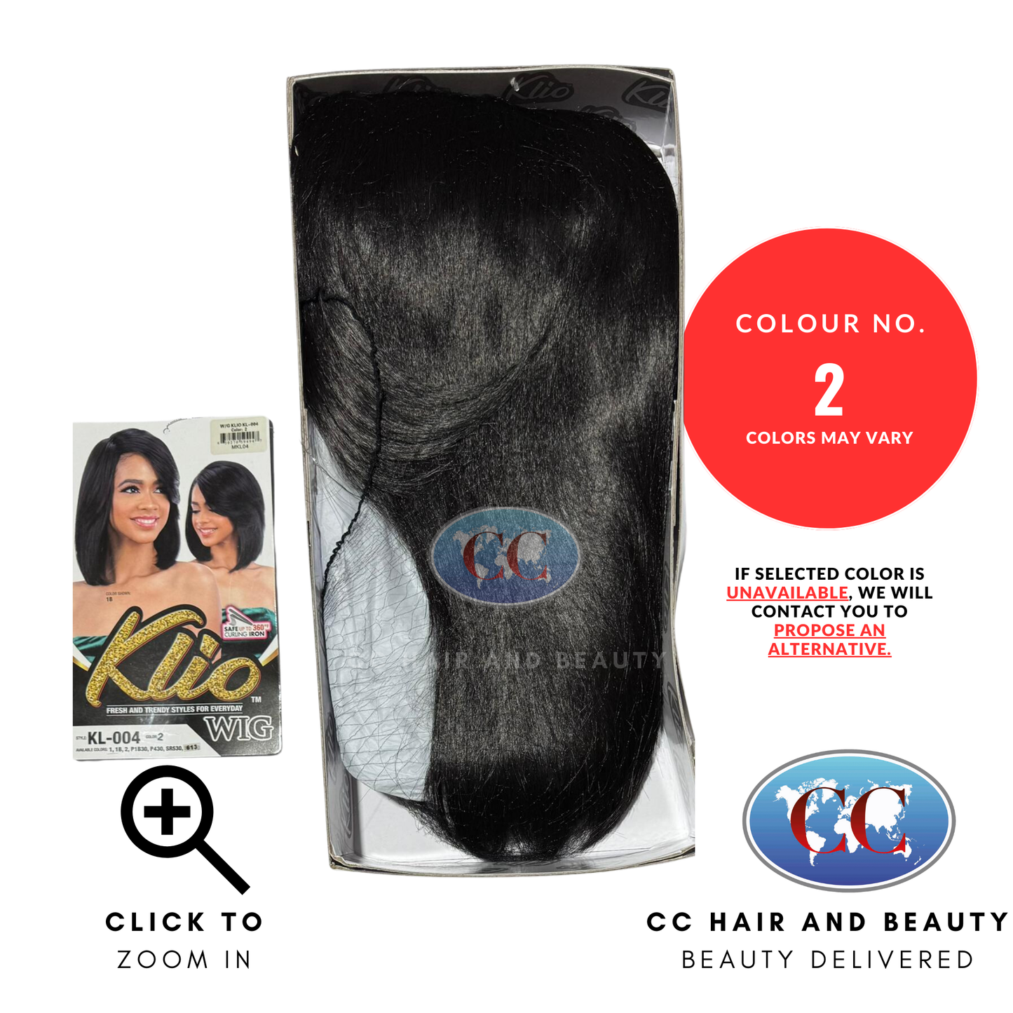 Klio Synthetic Hair Premium Wig - Kl-004-Colour 2