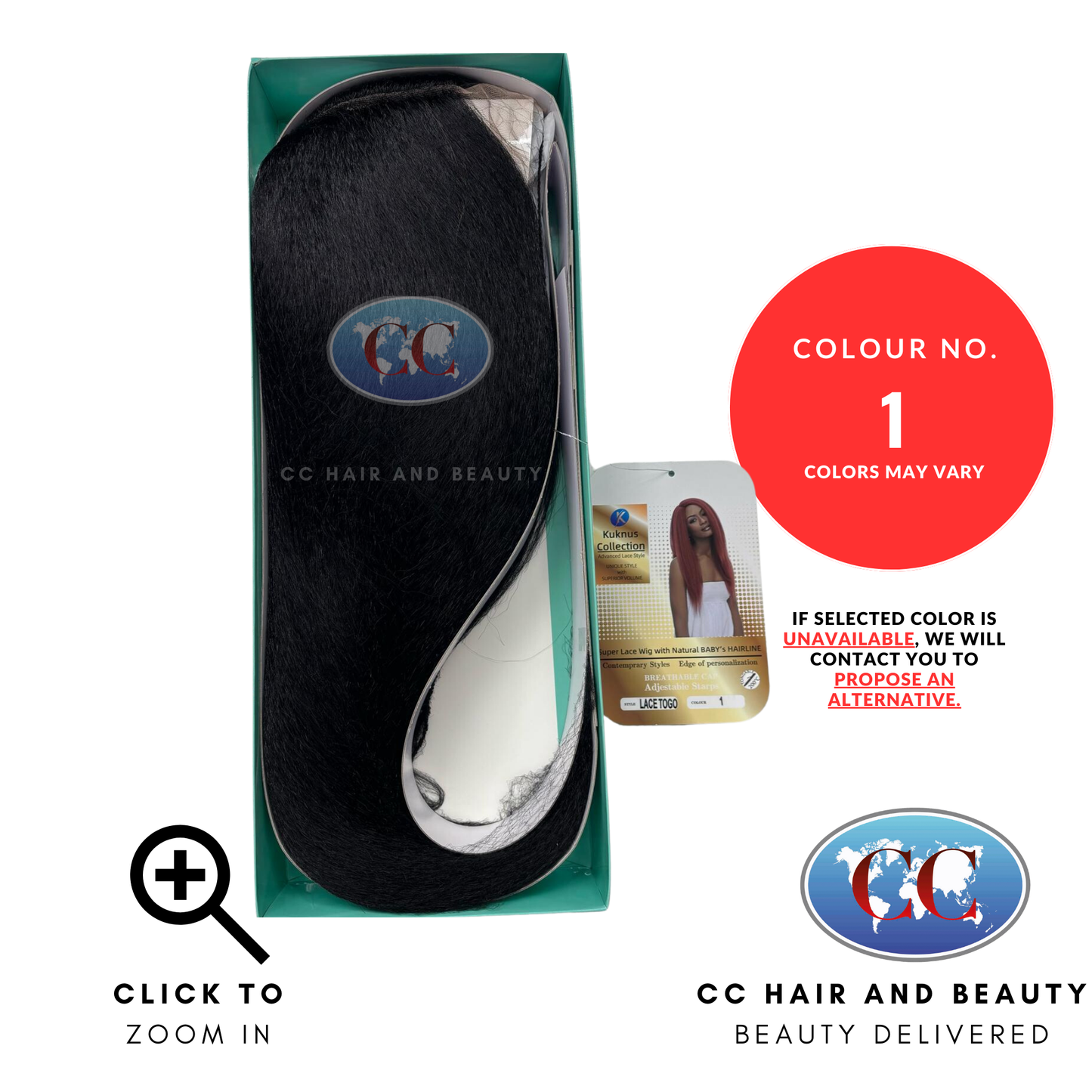 Kuknus Collection - LACE TOGO | CC Hair & Beauty UK