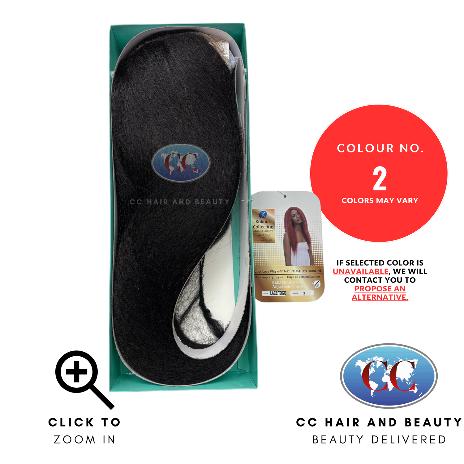 Kuknus Collection - LACE TOGO | CC Hair & Beauty UK