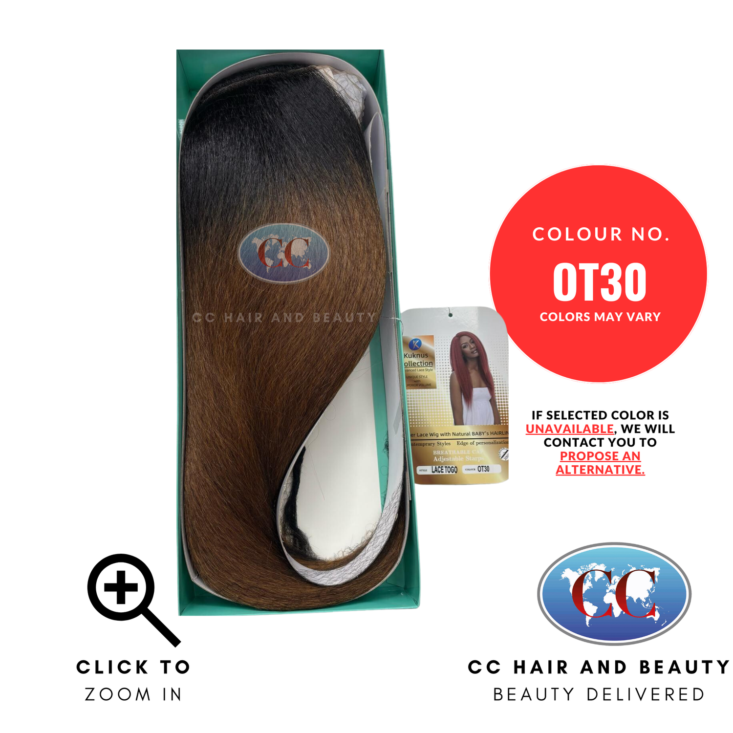 Kuknus Collection - LACE TOGO | CC Hair & Beauty UK