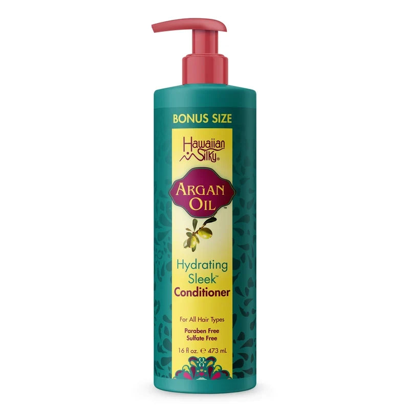 Hawaiian Silky Argan Hydrating Sleek Shampoo 16oz