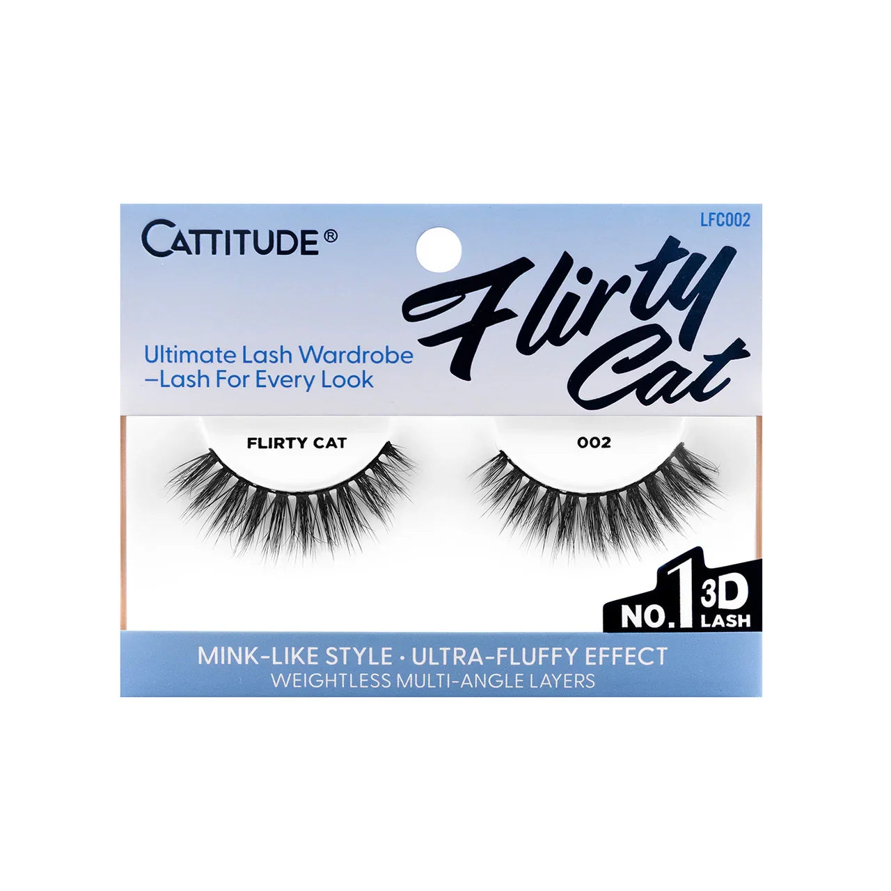 CATTITUDE 3D Lashes - Flirty Cat | CC Hair & Beauty UK