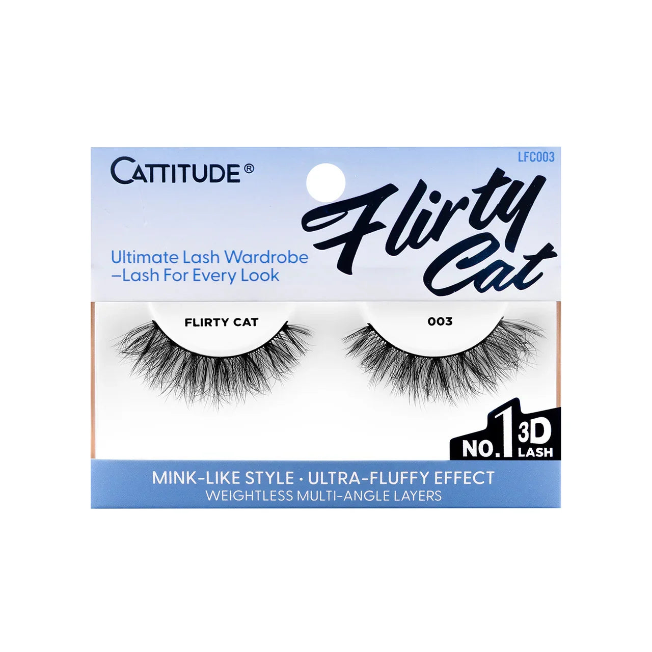 CATTITUDE 3D Lashes - Flirty Cat | CC Hair & Beauty UK
