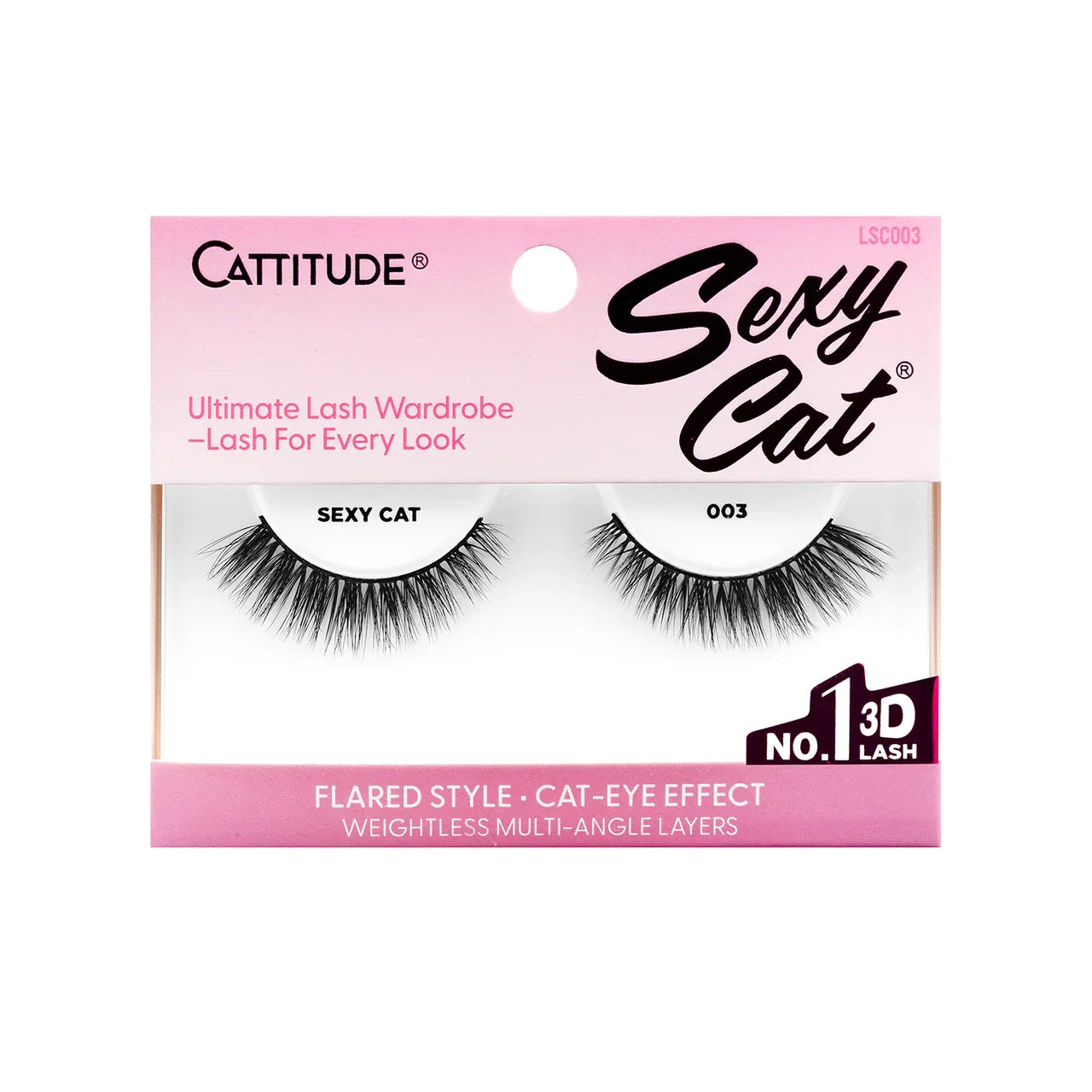 CATTITUDE 3D Lashes - Sexy Cat | CC Hair & Beauty UK