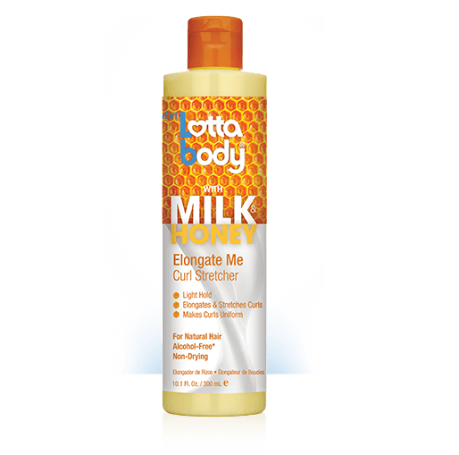 Lottabody Milk & Honey Elongate Me Curl Stretcher 300ml | Shop at CC Hair & Beauty UK