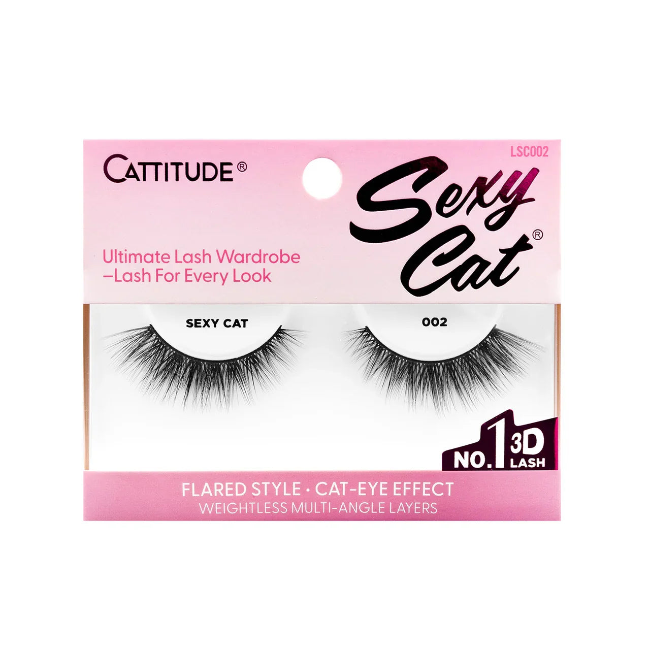CATTITUDE 3D Lashes - Sexy Cat | CC Hair & Beauty UK