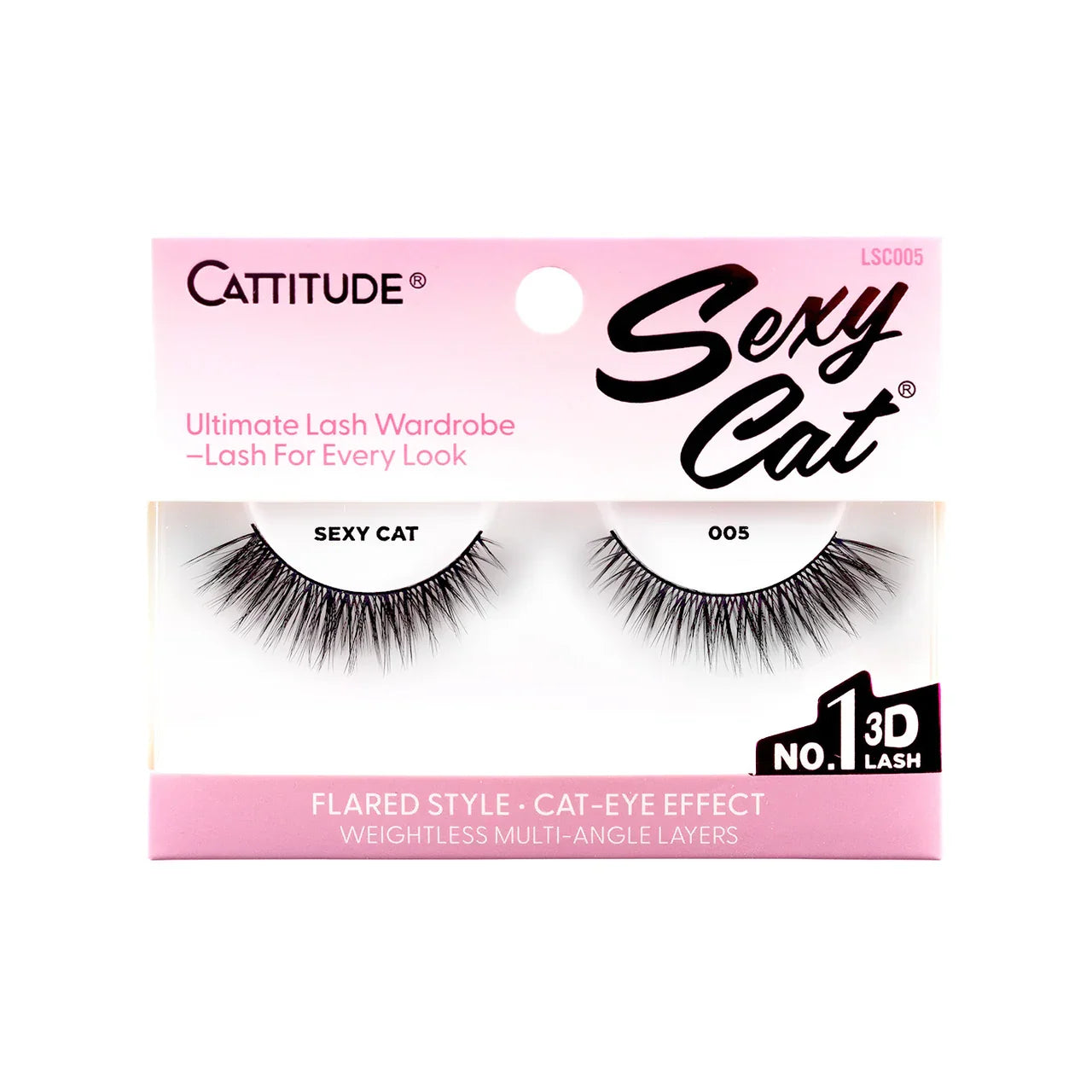 CATTITUDE 3D Lashes - Sexy Cat | CC Hair & Beauty UK