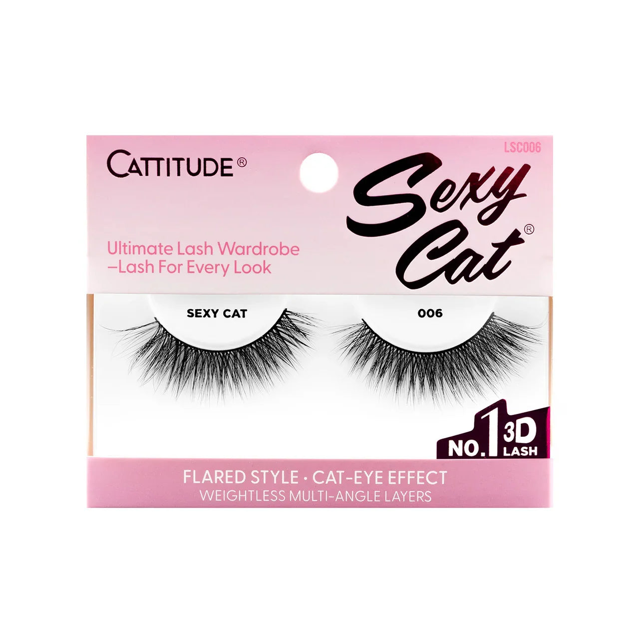 CATTITUDE 3D Lashes - Sexy Cat | CC Hair & Beauty UK