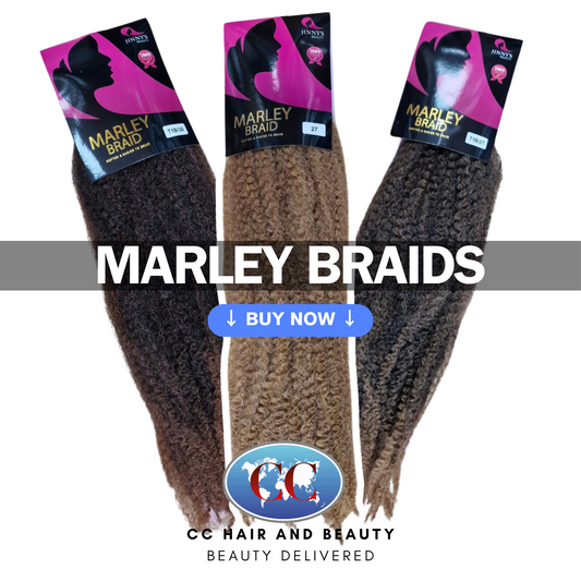 Jinny's Beauty Marley Braid Afro Twist Soft & Easy to Braid/Twist | CC Hair & Beauty UK