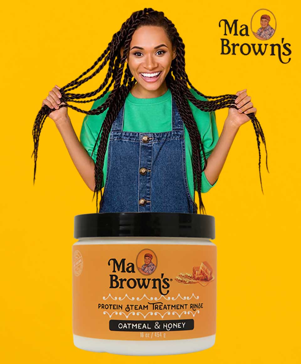 Ma Browns Protein Steam Treatment Rinse With Oatmeal And Honey - 16oz - view 2