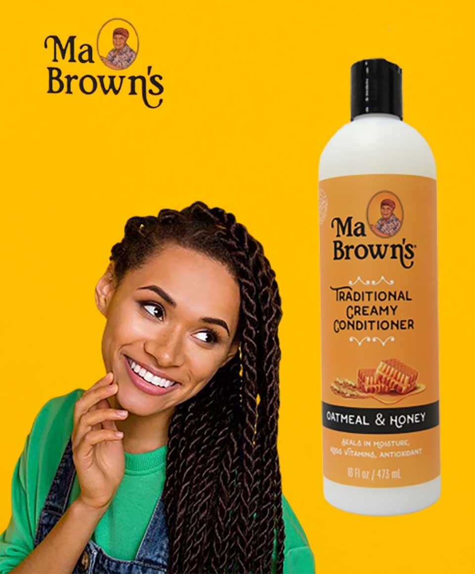 Ma Browns Traditional Creamy Conditioner With Oatmeal And Honey - 16oz - view 2