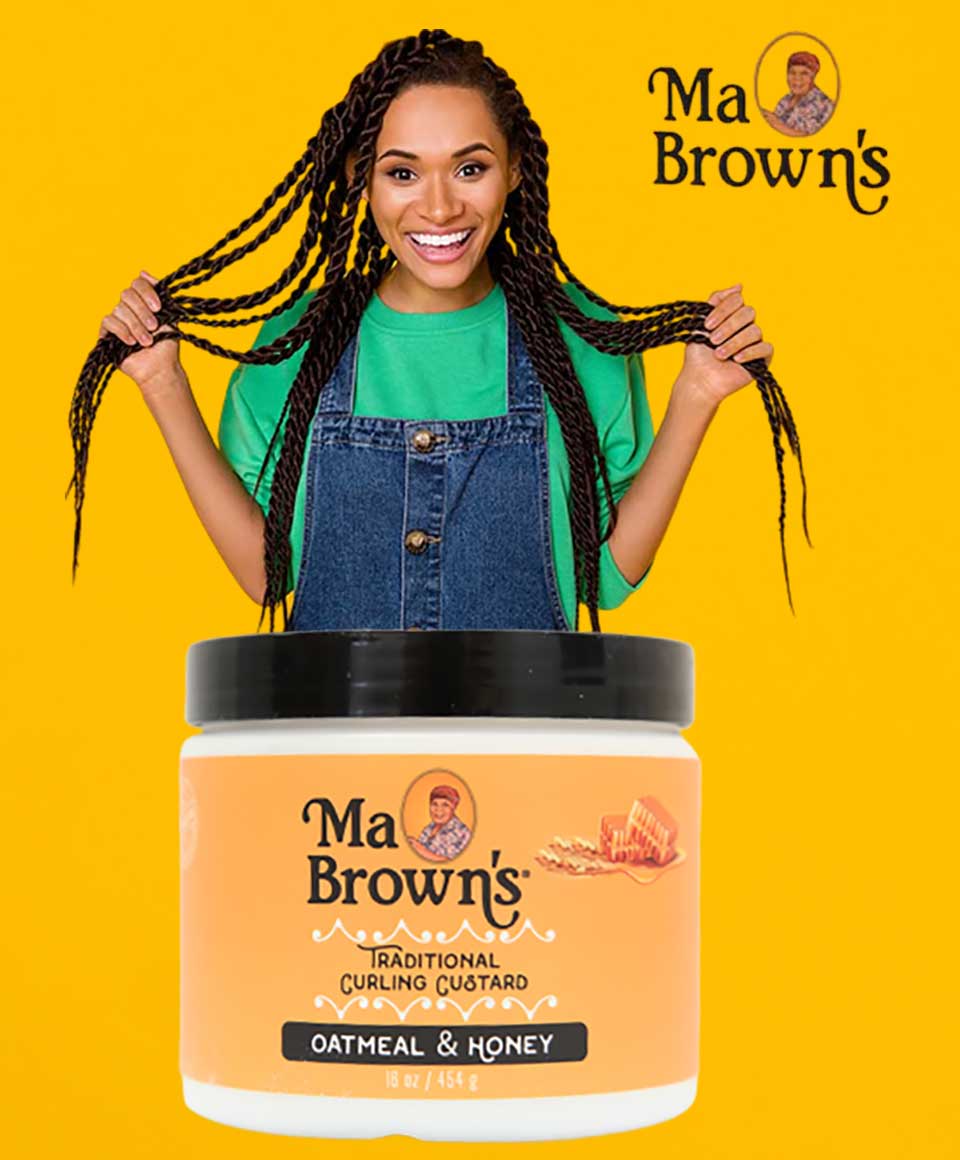 Ma Browns Traditional Curling Custard With Oatmeal And Honey - 16oz - view 2