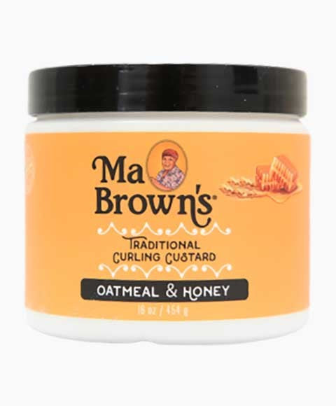 Ma Browns Traditional Curling Custard With Oatmeal And Honey - 16oz