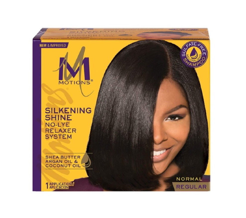 Motions Smooth And Straighten Silkening Shine No-Lye Relaxer - Regular | Shop at CC Hair & Beauty UK