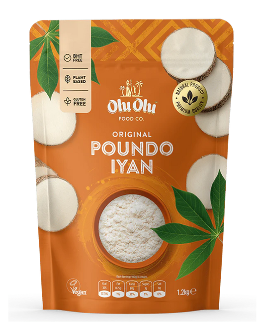 Olu Olu Foods Poundo Iyan 1.2kg