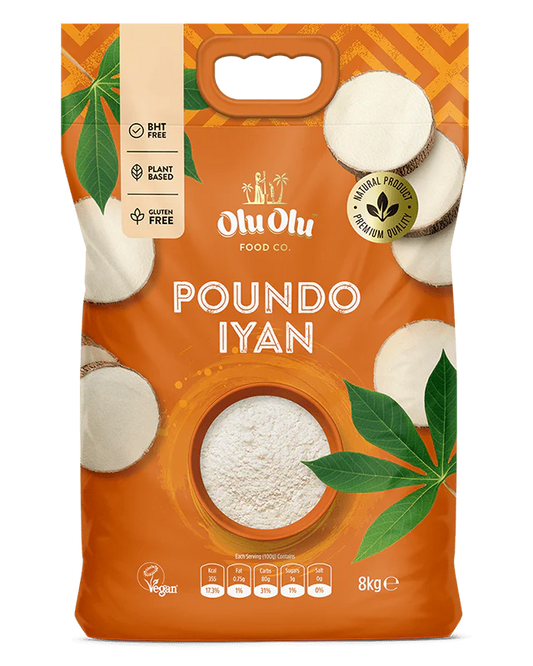 Olu Olu Foods Poundo Iyan 8kg