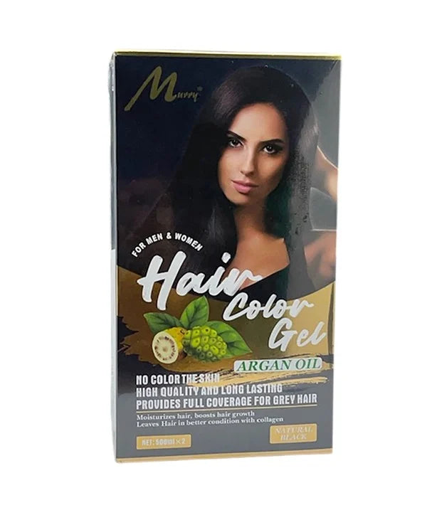 Murry Hair Color Gel Natural Black 500ml - product detail | CC Hair & Beauty