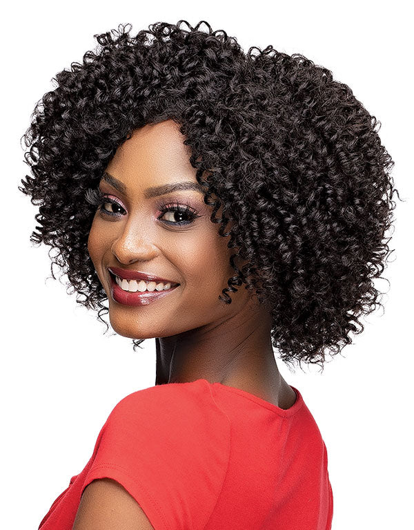 Janet Collection Wig Premium Synthetic Hair - Natural Afro Open
