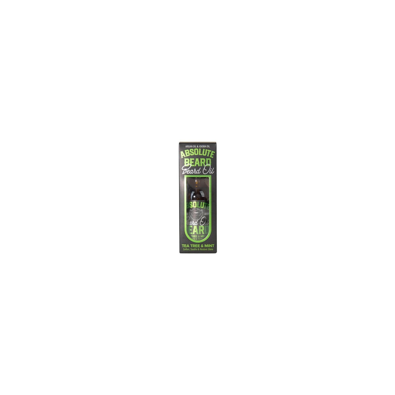 NickaK Tyche Tea Tree & Mint Absolute Beard Oil 60ml bottle with box