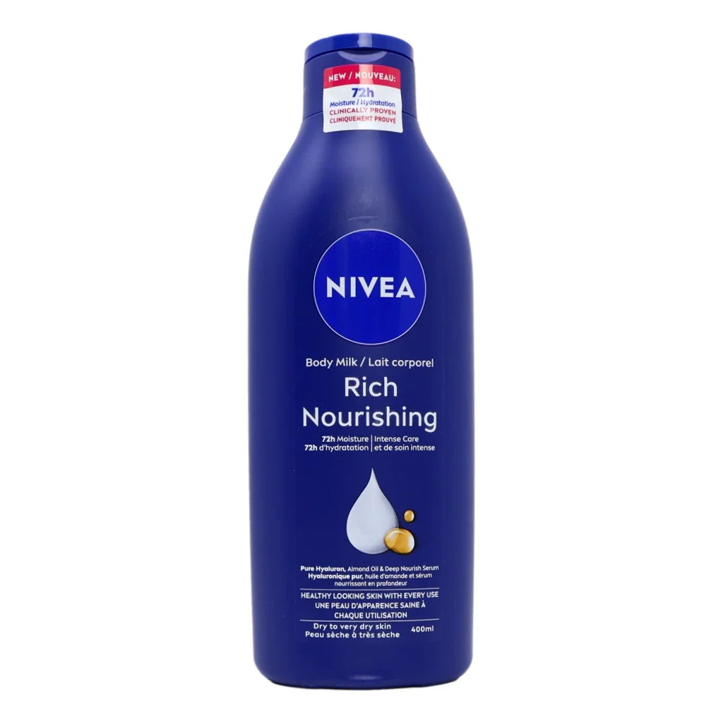 Nivea Body Milk Lotion Rich Nourishing 400ml