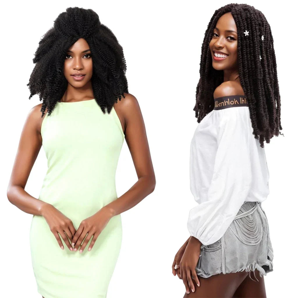 Sleek Noble Gold Synthetic 3X Springy Poppin Twist Braid 16"20" | CC Hair & Beauty UK