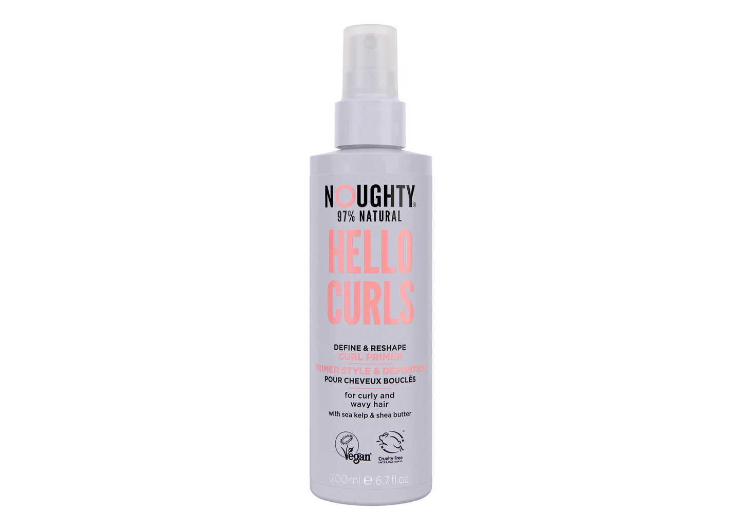 Noughty Noughty Hello Curls Primer - 200ml | CC Hair & Beauty Leeds