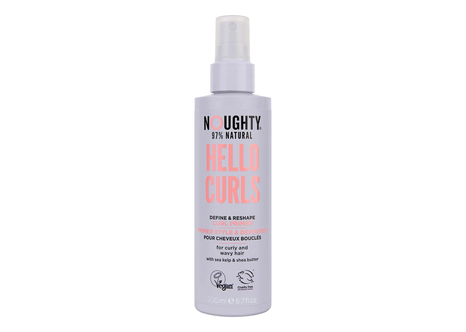 Noughty Noughty Hello Curls Primer - 200ml | CC Hair & Beauty Leeds