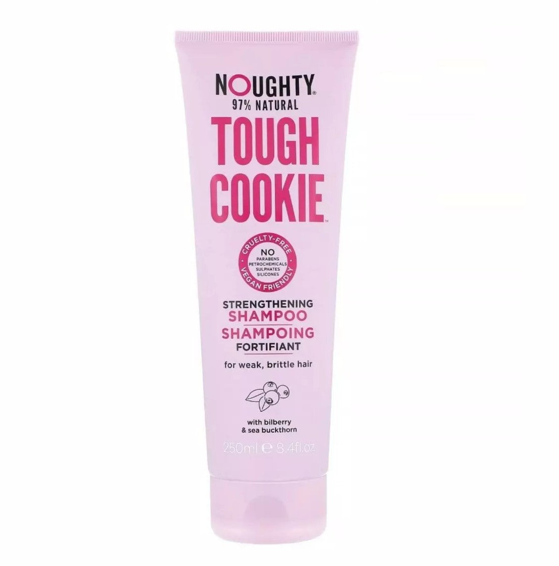 Noughty Tough Cookie Shampoo, 97% Natural Sulphate Free Vegan Haircare, for Weak, Brittle & Damaged | CC Hair & Beauty UK