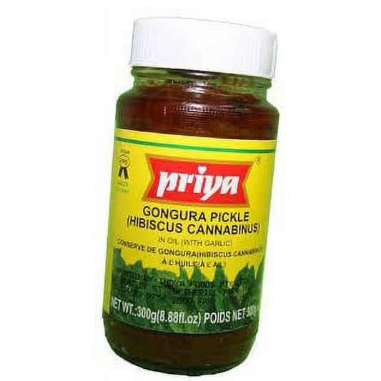 Priya Gongura Pickle (Hisbiscus Cannabinus) 300g